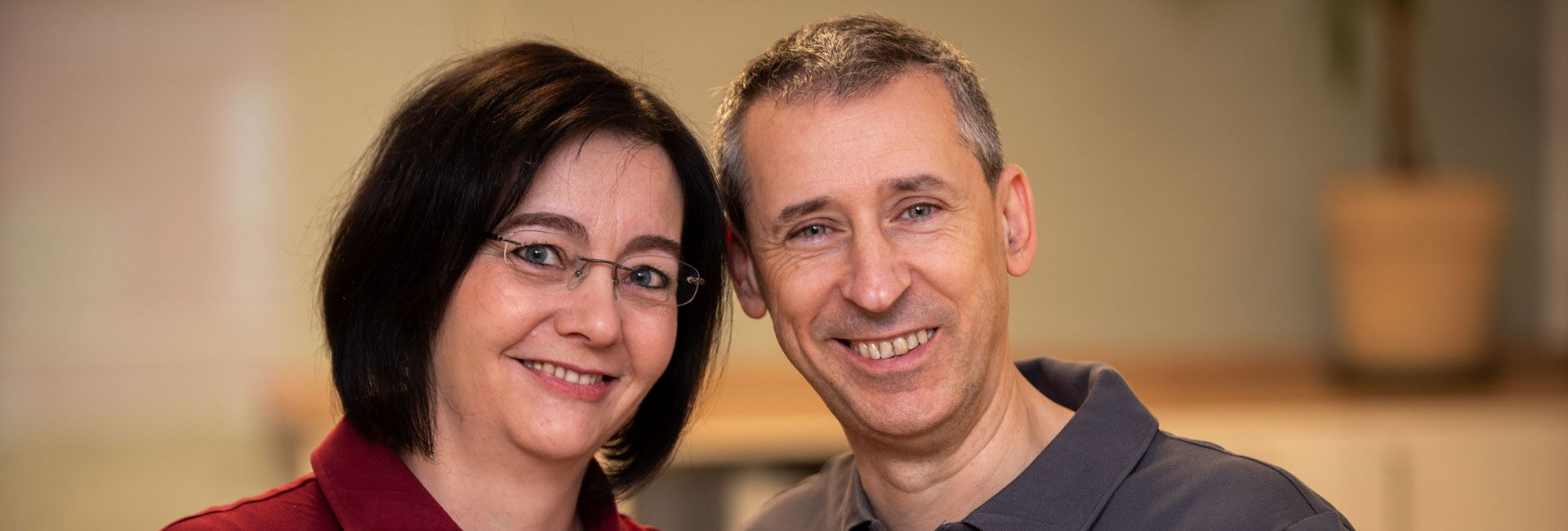 Frau Krause und Herr Dr. Morsch