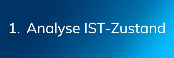 Button: 1 Analyse IST-Zustand